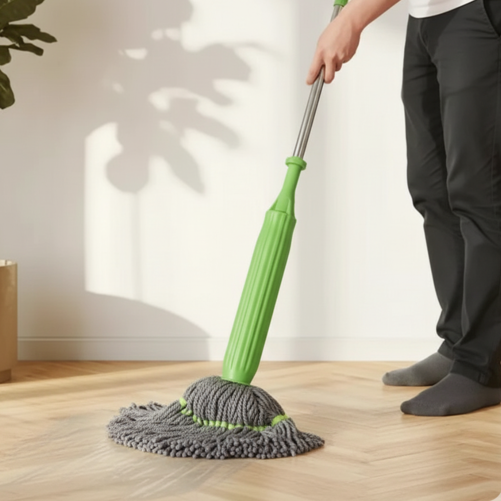 Self-twisting Water Rotating Mop